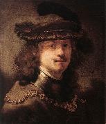 FLINCK, Govert Teunisz. Portrait of Rembrandt df china oil painting reproduction